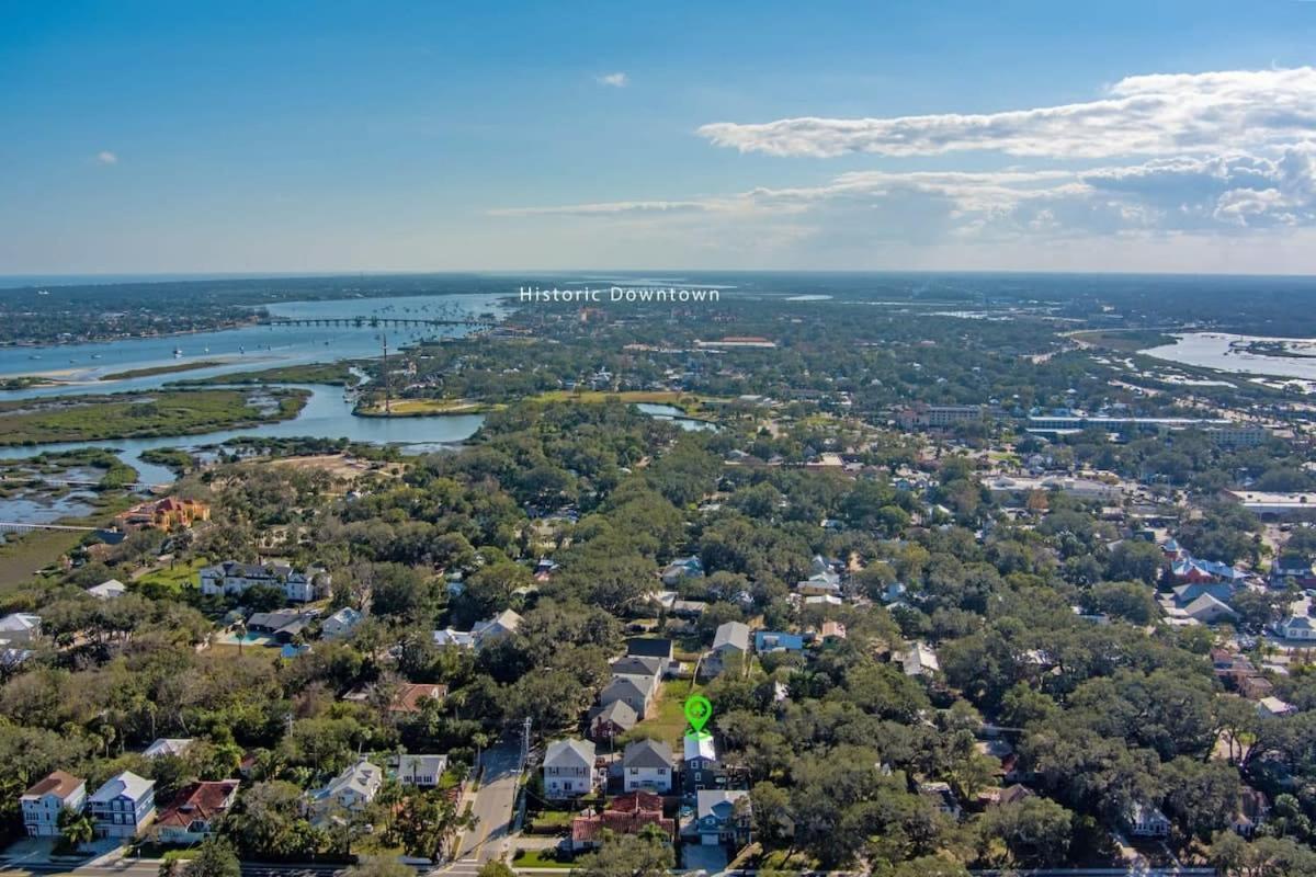 Downtown St Aug Home By Fountain Of Youth Pool Spa By Beach Add Golf Cart Сейнт-Огастін Екстер'єр фото